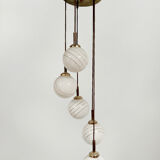 Vintage cascade '70's regency' golden pendant