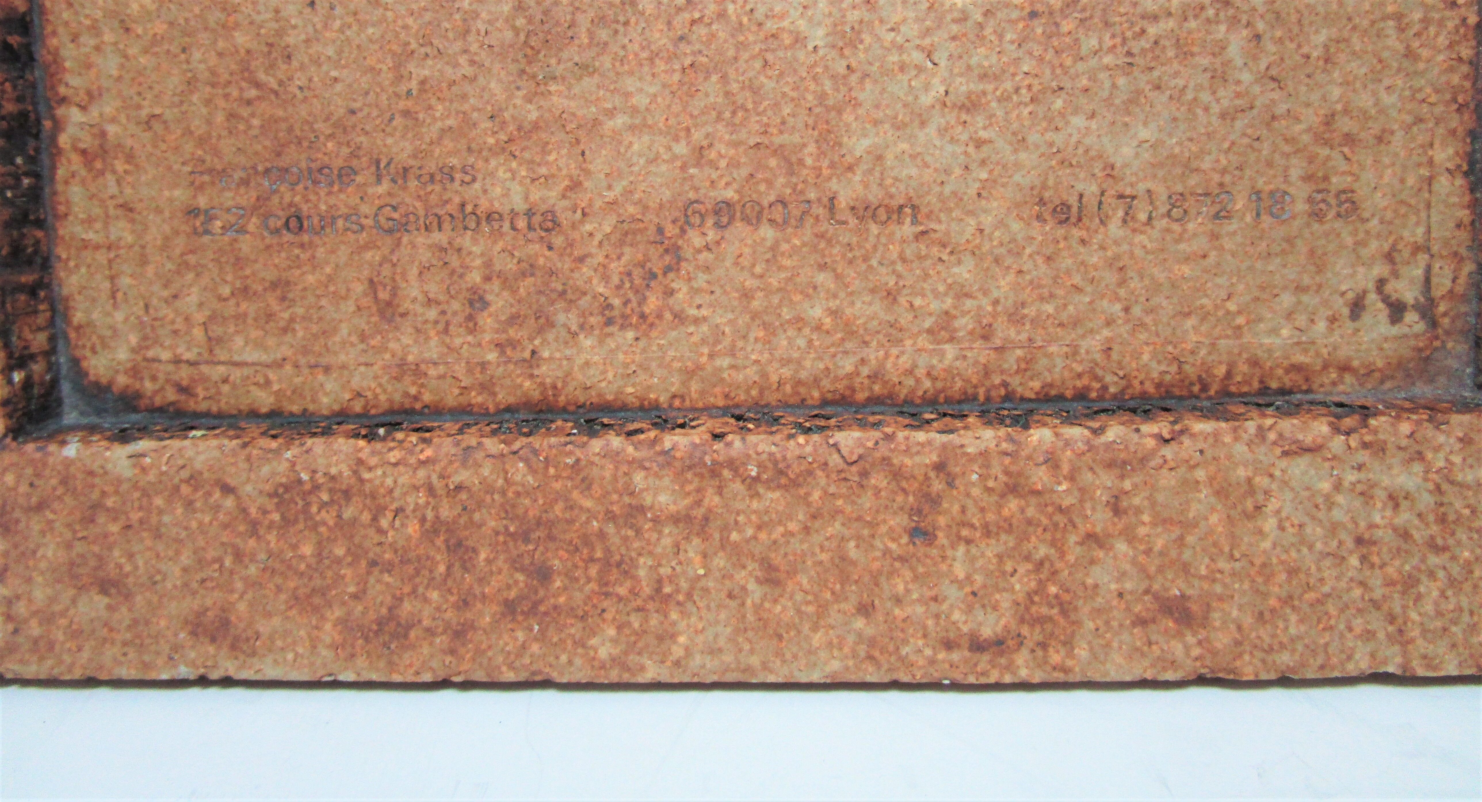 empty pocket sandstone Roger Capron 70s