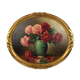 Oil on panel, "Bouquet of peonies" by G. Cordier, 20th