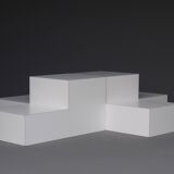 Table basse sculpturale minimaliste, années 1980
