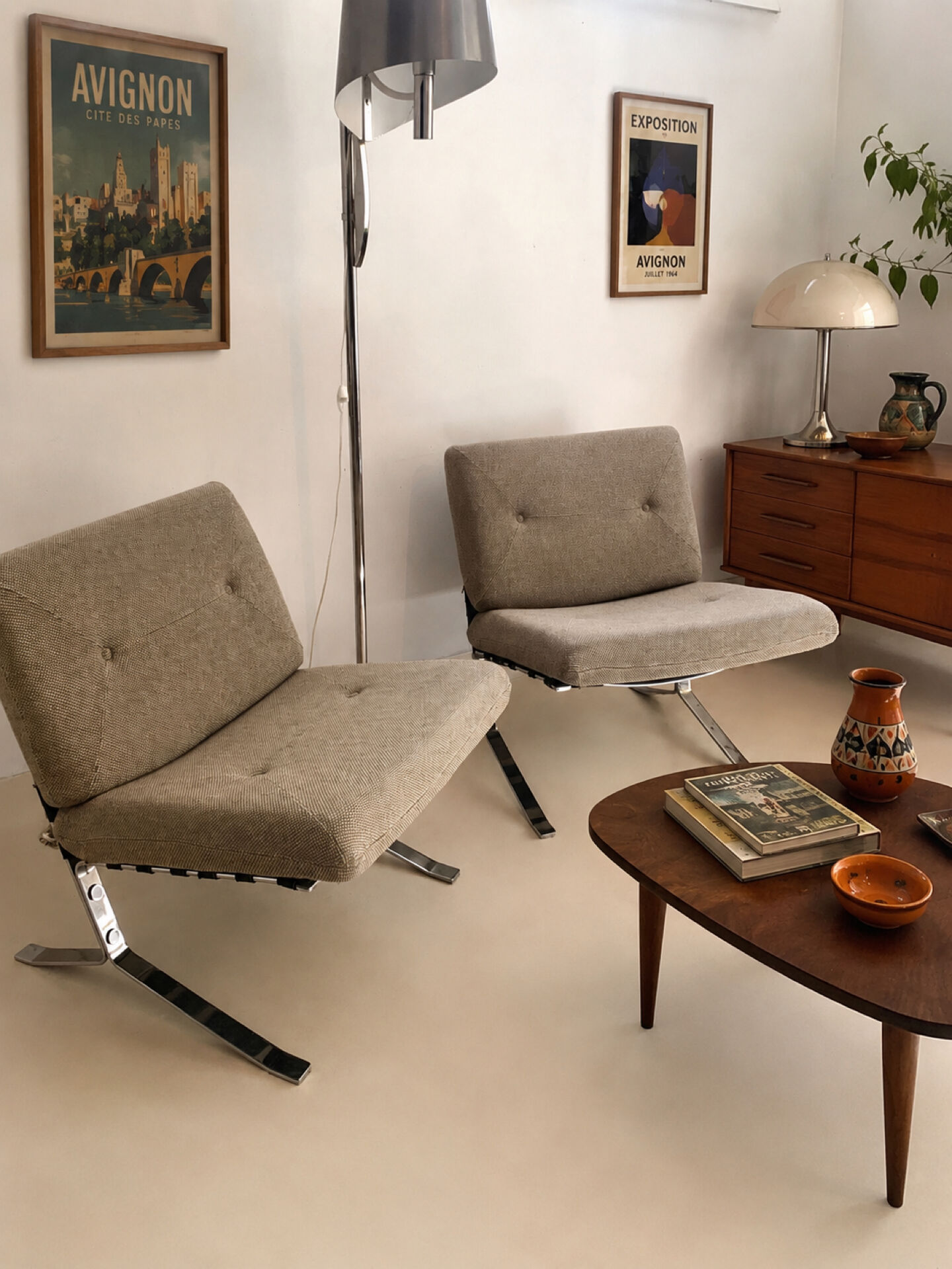Paire de fauteuils Joker d’Olivier Mourgue