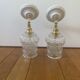 Pair of vintage glass globe wall lights