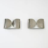 2 "Foglio" wall lights by Tobia & Afra Scarpa for Flos, 1960s.