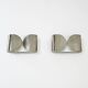 2 "Foglio" wall lights by Tobia & Afra Scarpa for Flos, 1960s.