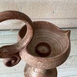 Sandstone candle holder