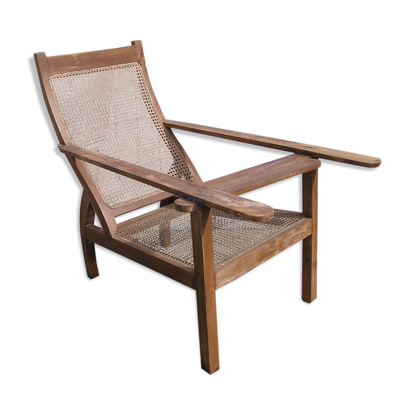 Colonial-style canna chair