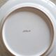 Decorative plate decorated "Birds of Moustiers" and small matching pot