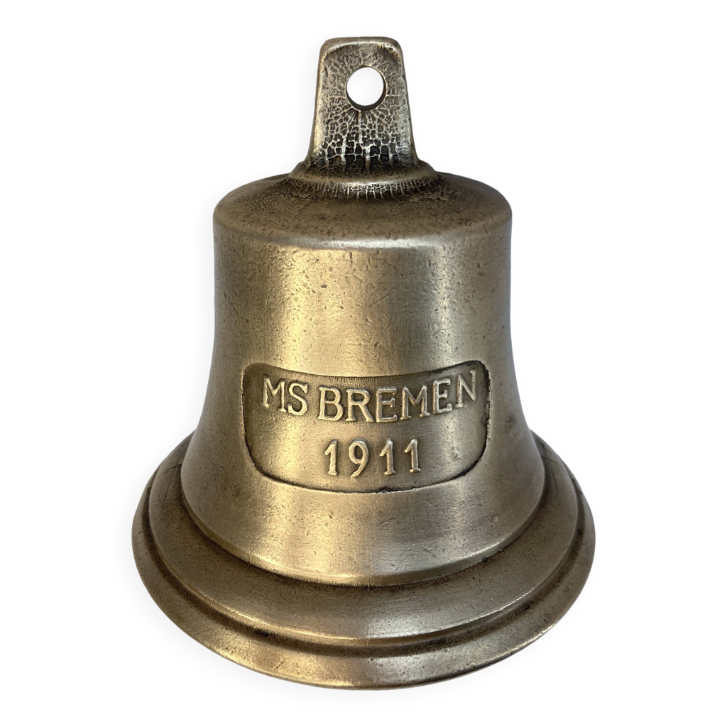 Bronze Bell - MS BREMEN 1911 | Selency Bronze Bell - MS BREMEN 1911 | Selency