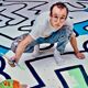 Keith Haring at the Palladium - New York 1985 Photo: Bernard Gotfryd