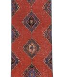Vintage Turkish rug from Oushak, hand-woven 91x660 cm