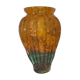 Vase en pâte de verre art-deco Lorrain Daum