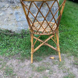 Chaise en rotin
