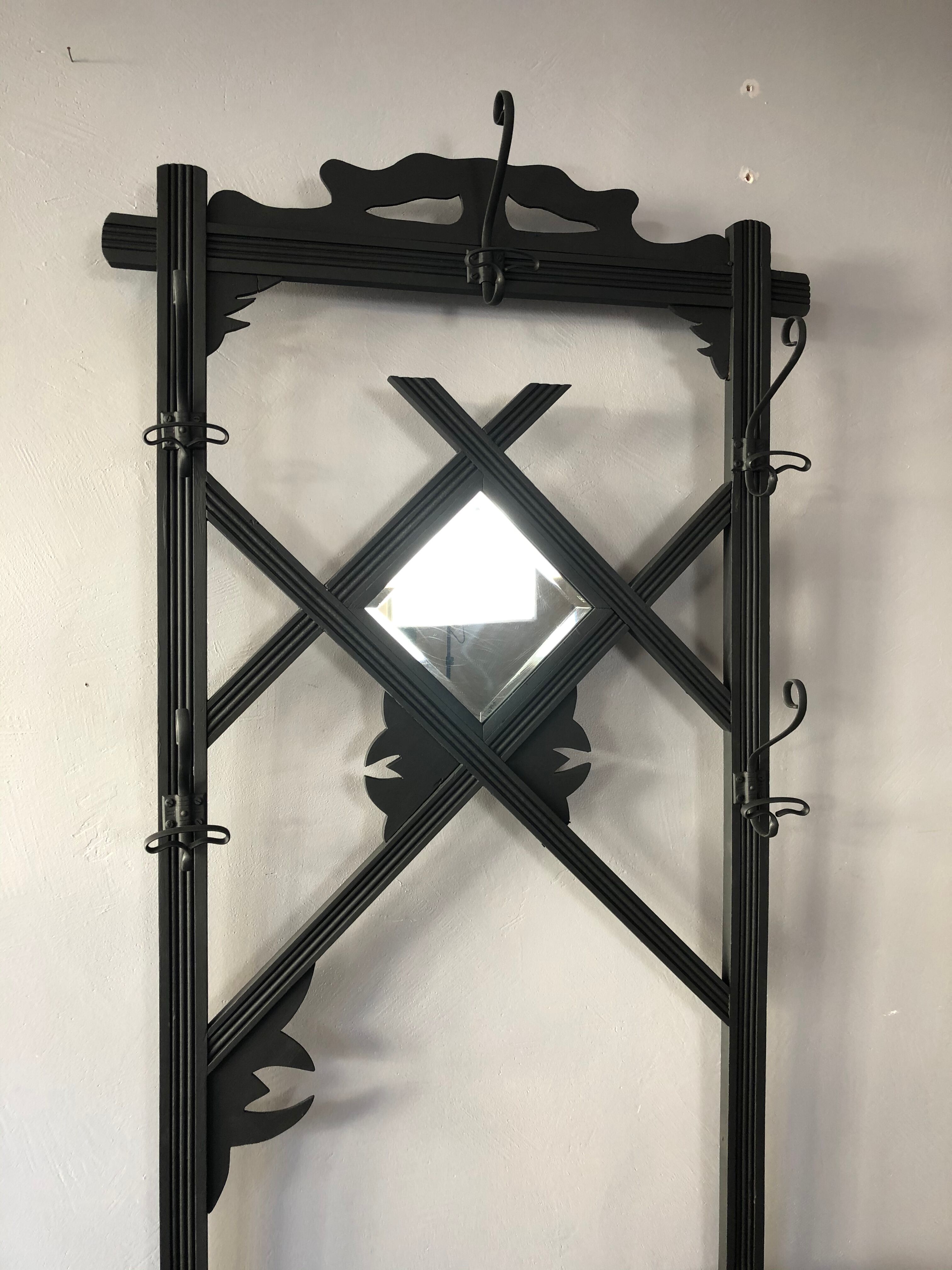 Art Deco coat rack