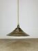 Suspension Temde Leuchten en plexiglas, corde et bois, années 70