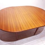 Round Teak dining table