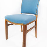 Dining room chair with legs of light mahogany of danish design, 1940s
