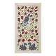 Hand-knotted rug, vintage Turkish rug 51x91 cm