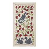 Hand-knotted rug, vintage Turkish rug 51x91 cm