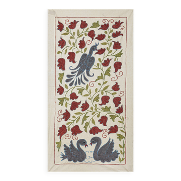 Tapis turc vintage noué à la main