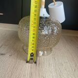 melon shaped globe suspension