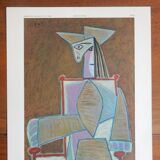 Picasso Figure 1945 reproduction éditions Braun & Cie - Paris