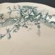 Set of 10 piece french antique table service Longchamp Rocroy