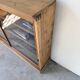 Enfilade vitrée en chêne, années 50
