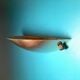 Dimmer brass wall light Relco Milan, Italy 1970