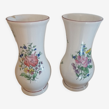 2 vases lunéville