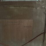 Huile sur panneau milieu XXe paysage breton Concarneau