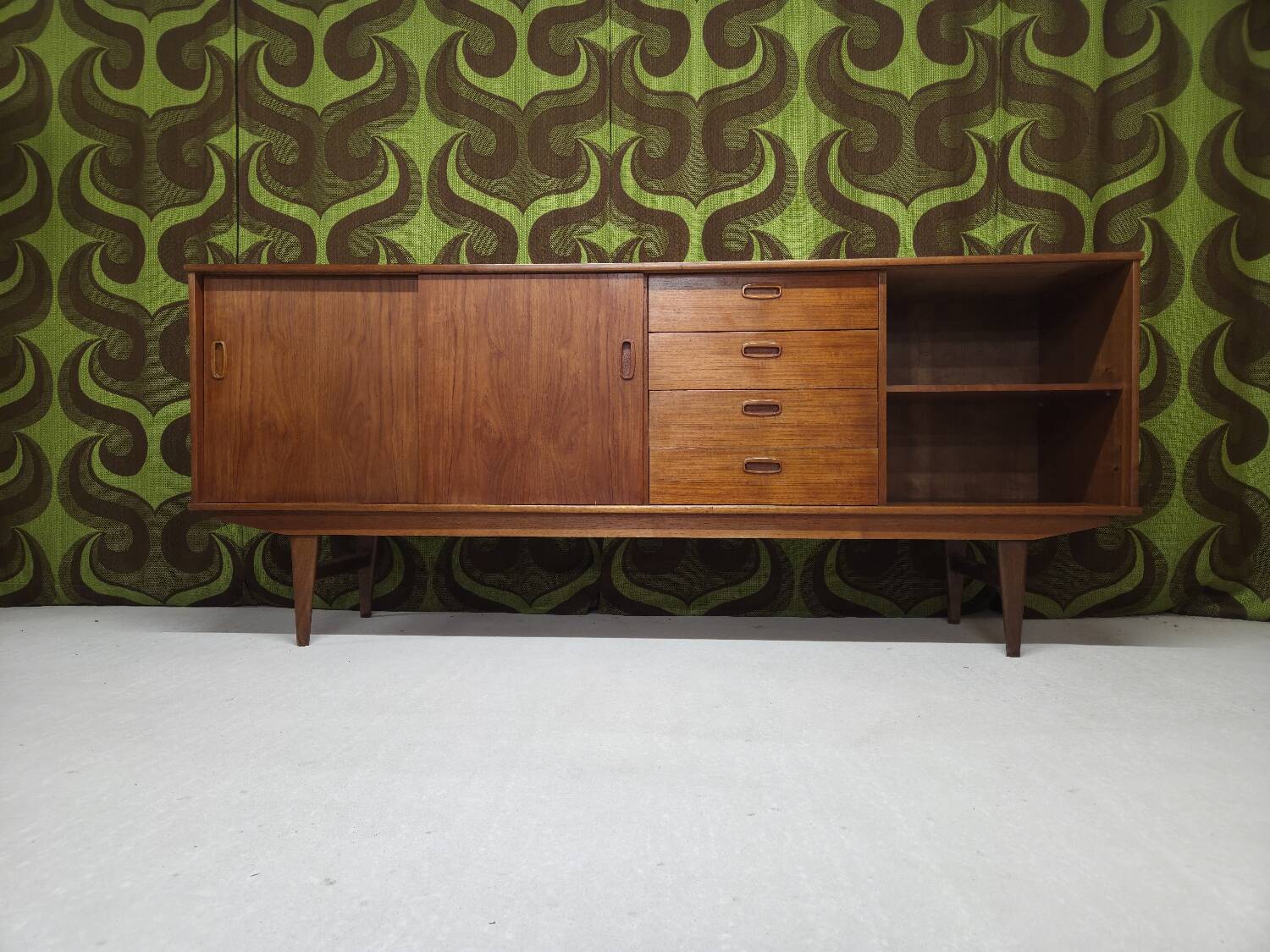Scandinavian teak enfilade 1960