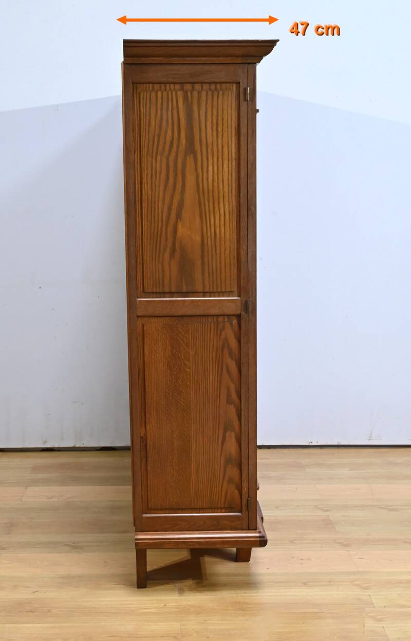 Oak bookcase, Art Deco period – 1940