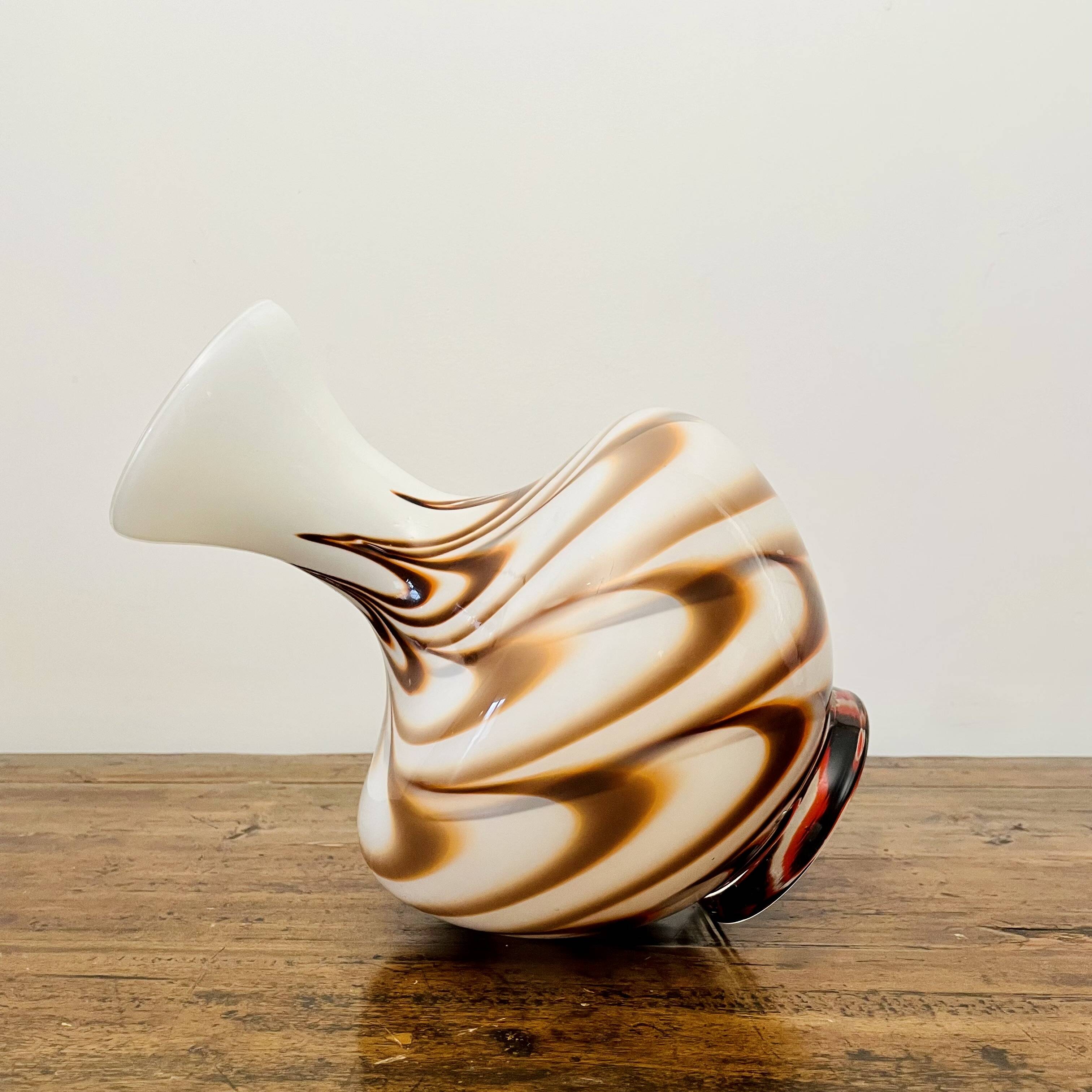 Magnificent Carlo Moretti Vase for Opaline Florence - 1970s