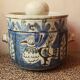 Covered pot Atelier Le murier Derval Reynaud vintage Vallauris
