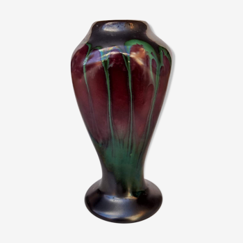 Vase in flamed sandstone Belgium