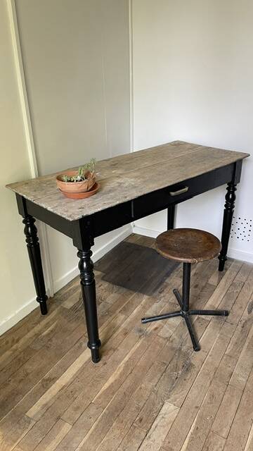 TABLE Desk ANTIQUE Louis Philippe style