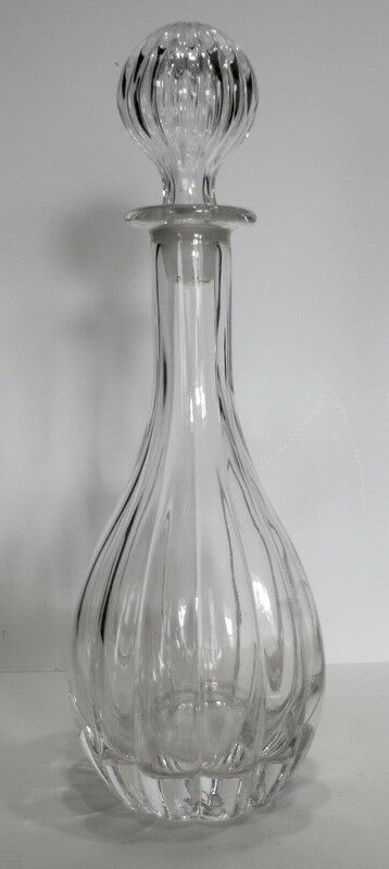 Old crystal carafe