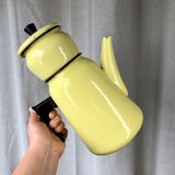 Aubecq enamelled sheet metal coffee maker