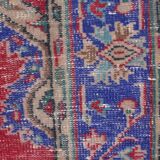 Multicolour Geometric Oushak Wool Carpet sku c69