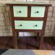 Modernised apothecary workbench cabinet