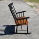 Fauteuil a bascule rocking chair scandinave