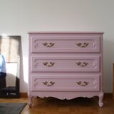 Vintage rose commode