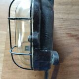 Industrial cast iron wall lights
