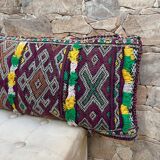 Berber Cushion, Vintage Moroccan Rug Cushion Cover, cushion