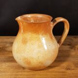 The stoneware pitcher