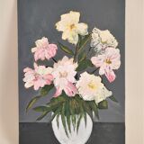 Painting flowers