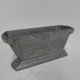 Aluminum art deco vase