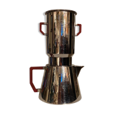Selecta coffee maker in stainless steel and Bakelite