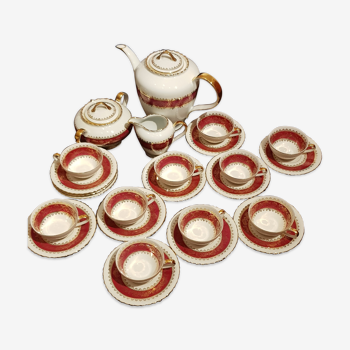 Luxe France porcelain coffee service