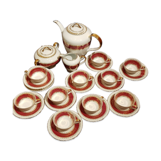 Luxe France porcelain coffee service